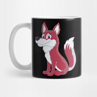 Cartoon Wolf Classic Mug